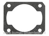 Cylinderdichting voor Stihl Bosmaaiers, Strimmers FS 160, FS 180, FS 220, FS 220K, FS 280, FS 280K, STIHL Cilindervoetpakkingen voor Bermmaaiers, Afdichtingen Cylinder Stihl FS160, FS180, FS220, FS220K, FS280, FS280K Cilinderpakking