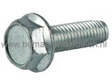 Tapbout 8x25 mm voor Alko en Brill Lagerhuis Bevestiging op Maaidek van Zitmaaier, Tuintrekker Bout voor Vastzetten van Mesashouder Alko, Brill T13-85 HD, T13-92 LUX, T14-102, T13-102 HDS Bio-Combi, T18-102 HD, T18-102 HDE, T20-102 HD, T20-102 HDE Masp