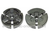 Centrifugaalkoppeling voor Husqvarna, Jonsered, Partner, McCulloch Motorkettingzagen - Bermmaaiers - Bosmaaiers Electrolux Centrifugaal Koppelingen voor Kettingzaag 39R, 40, 45, 49, 240, 240R, 245, 245R, 245RX