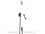 Koppelingskabel voor Grasmaaier van Husqvarna 530RS, Partner P531, Bestgreen, BM5B53BG, BM55BT053A, Bricorama, Rally RE621CE, en Sworn SN55ZCPB Grasmaaier Grasmachine Kabel voor Aandrijving van de Wielen