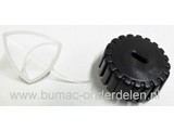 Benzinedop en Oliedop voor Dolmar en Makita Kettingzaag, Motorzaag, Dolmar PS34, PS36, PS41, PS45, PS2, PS3, PS4 Makita DCS34 en DCS4610 Olietankdop, Brandstofdop voor Dolmar en Makita Kettingzaag
