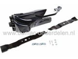 Mulchplug met Messen voor 84 Cm Maaidek van Castelgarden - Stiga - Mountfield en Alpina Zitmaaier - Tuintrekker, Mulchplug met Maaimes L+R voor MP84, PDC140, XDC135HD, XDC140HD, XDC150, A84H, MP84, SC84H, SC8414B, Estate Master, Estate 2084, 3084, 3384, 3