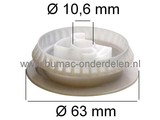 Starterpoelie STIHL 017, 018, 019, MS170, MS180, MS190T, MS191T, MS210, MS230, MS250, MS200T, MS200, BG45, BG46, BG55, BG65, BG85, SH55, SH85, BR45C, HS45, BT45, Kettingzaag - Bladblazer - Bladzuiger - Heggenschaar - Grondboor, Stihl Koordpouly