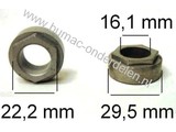 Stuurbus - Lagerbus met Zeskant voor MTD, Wolf, Bolens, Cub Cadet, Yardman, White Zitmaaier, Tuintrekker GLX92RH, 155/92, GLX105, GLX105RA, GLX105RH, GLX105RHL-K, ELX107, SLX107RH, LTX1055