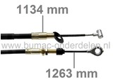 Koppelingskabel voor HONDA Motorgrasmaaiers HRB215K3, HRB536, HRB536C1, HRB536C2, HRB535K3, HRM215K3HXA, HRM215K3HXAA, Honda Bedieningskabels voor Gazonmaaiers, Benzinemaaiers, Loopmaaiers, HRB 536, HRB 215, HRB 535, Koppelingskabels Honda