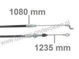 Koppelingskabel HONDA HRB215, HRB535, HRM215K1, HRM215K2, HRM535 Motorgrasmaaiers, Honda Versnellingskabels, Bedieningskabels voor HONDA HRB 215, HRB 535, HRM 215 K1, HRM 215 K2, HRM 535, Koppelings Kabels Honda Gazonmaaiers, Loopmaaiers, Cirkelmaaiers
