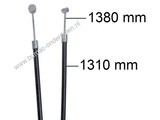 Aandrijfkabel voor Sabo Grasmaaier, Koppelingskabel voor Grasmaaier Modellen 43-2A, 43-4A, 43-4A OHC, 43-4EA, 43-40A, 43-A Economy, OHV EA, 43-OHC A, 43-OHV A, 43-OHV Vario, 47-2A, 47-4A, 47-4BC A, 47-4EA, 47-A, Mulcher 43-4A