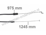 Motorremkabel Castelgarden, Stiga, Alpina, Mountfield Gazonmaaiers, GGP Kabel Motorstop voor oa Mountfield M480R, M480R-ES, M484R-ES, M4HP, M4SP, Bedieningskabels Castel Garden, Motorstopkabels voor Cirkelmaaiers, Loopmaaiers