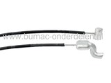 MTD Versnellingskabel - Remkabel voor Sneeuwfrees, Sneeuwblazer 528SWE, 530SWE, E640F, E660G, Polar 10071, Polar 8066, YM6170DE, YM7110DE, Koppelingskabels Cub Cadet, Bolens, Yardman, Wolf, White, Etesia Sneeuwfrezen, Bedieningskabels, Remkabels Mtd