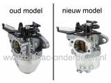 Carburateur voor DOV en Quantum Motor met Easy Start van Briggs and Stratton op Grasmaaier, Gazonmaaier, B&S Vergassers, Carburatoren voor DOV Motoren, Quantum Motoren, Benzinemaaiers, Motormaaiers