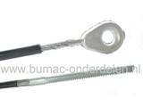 Liftkabel Maaidek MURRAY - NOMA Zitmaaiers met 36 Inch en 38 Inch Maaibreedte, Maaidekliftkabels, Kabel voor Heffen Maaidek bij Murray en Noma Tuintrekkers 36" - 38" (92 cm - 96 cm)