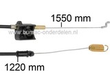 Murray Kabel voor Inschakelen van de Aandrijving Wielen voor MX550 Grasmaaier, Grasmachine Kabel voor Rijaandrijving Murray Koppelingskabel voor aandrijving van de Wielen