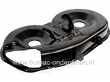 Maaidek 107 Cm - 42 Inch Zijuitworp voor Zitmaaiers met Zijuitworp van Husqvarna - Brill - Partner - Lazer - Mc Culloch - Wizard en Jonsered