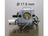 Carburateur voor HUSQVARNA 340 - 345 - 346XP - 350 - 351, JONSERED 2141 - 2145 - 2149 - 2150 - 2152 Kettingzaag - Motorzaag, Membraancarburatoren, Membraan Carburateurs voor Husqvarna, Jonsered, Partner, McCulloch Kettingzagen, Motorzagen, Vergassers Zama