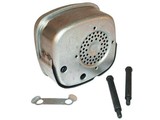Uitlaat voor Briggs and Stratton Motor van 5 T/m 8,5 Pk op Grasmaaier, Zitmaaier, Frontmaaier, Skelter
