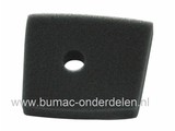 Voorfilter voor Husqvarna 123 - 223 - 322 - 323 - 325 - 326 Bosmaaier, Trimmer, Strimmer, Heggenschaar, Electrolux Pre Filter voor Bosmaaiers, Bermmaaiers, Schuimfilters, Jonsered, Partner, McCulloch, Flymo Schuimen Luchtfilters