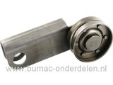 Spanpoelie voor Aandrijving Snijcilinder - Kooi bij Atco Balmoral, Allett 14K, 17K en K20 Qualcast Classic Petrol, Punch