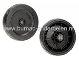 Wiel Ø200 mm CASTELGARDEN, STIGA, MOUNTFIELD, ALPINA Gazonmaaiers, Cirkelmaaiers, Loopmaaiers, Voorwiel Turbo 53SE4Q, NTL534WTRQ, 461PDES, 462PD, 4820HP, 4820PD, EL4800HP, EL4800PDBW, HW512PD, HW514PD, HWS510PD, S460PD, S461HP, S461PDES, S464PD