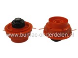 Nylondraadkop voor STIHL Trimmers FS38, FS40, FS45, FS50, FS50C-E, FSE60, FSE71, FSE81, Maaidraad 2 mm voor Stihl Bosmaaiers, Strimmers, Bermmaaiers, Draadspoelen, Draadcasettes, FS 38, FS 40, FS 45, FS 50 CE, FSE 60, FSE 71, FSE 81