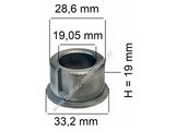 Wiellager voor JohnDeere, Simplicity, Snapper en Ariens Zitmaaier, Tuintrekker, Flenslager, Bus voor Voorwiel bij JohnDeere, Ariens 12970, 12971, 12972, 12979, 12981, 12982, 12984, 12995, 55028, Simplicity 3100, 4200, 5200, 6500