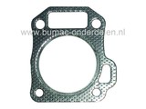 Koppakking voor HONDA GX140 Motor met Horizontale Krukas en 5 Pk op Trilplaat, Houtversnipperaar, Tuinfrees, Waterpomp, Aggregaat, Generator, Honda Cilinderkoppakkingen voor GX 140 Motoren, Afdichtingen Cylinders