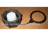Brandstofdop voor KAWASAKI Bosmaaiers, Heggenscharen, TH23, TH26, TH43, TH48, Kawasaki Tankdoppen, Benzinedoppen voor TH 23, TH 26, TH 43, TH 48 Strimmers, Bermmaaiers, Motorheggenschaar, Benzinetankafdichtingen, Brandstoftankdoppen KAWASAKI