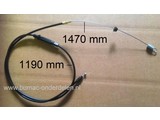 Koppelingskabel voor Stiga, Castelgarden, Mountfield en Alpina Grasmaaier, Kabel voor Inschakelen Wielaandrijving, Aandrijfkabel komt onder andere voor op Stiga Combi 450S, Combi 450 SE, ES464