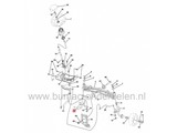 Wielas Links voor Husqvarna CT126, CTH126, TC130 Zitmaaiers, Electrolux Wielassen, Linker Fusee voor AYP, Jonsered, Craftsman, Lazer, Partner, McCulloch, Wizard, Yardpro Stuurdelen voor Zitmaaiers, Frontmaaiers, Tuintrekkers