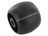 Steunwiel Achter Ø 80 mm Castelgarden, Stiga, Alpina, Mountfield, Achterste Maaidekwiel CASTELGARDEN XT140HD, XT170HD, XT175HD, XT180HD, XT190HD, XT220HD, TN170H, TN185H, PTC220HD, PTX190HD, HT160H, XTY190HD, XTY220HD, GGP Wiel Achterkant Maaikast