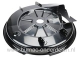 Maaidek 85 Cm voor Alko, Solo, Brill en HVC Zitmaaier, Maaihuis komt onder andere voor op T13-82HD, T13-85HB Lux, T13-85HD, T14-85-HD Zitmaaier, Tuintrekker