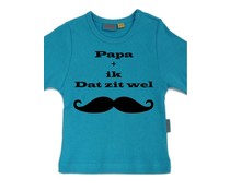 Papa en ik dat zit wel snor Papa en ik dat zit wel snor