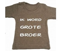 shirt ik word grote broer shirt ik word grote broer