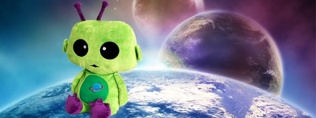 Alien zoekt nieuwe thuisplaneet