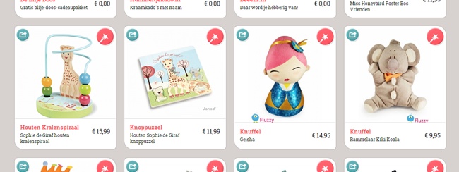Zet een knuffel op je online verlanglijst
