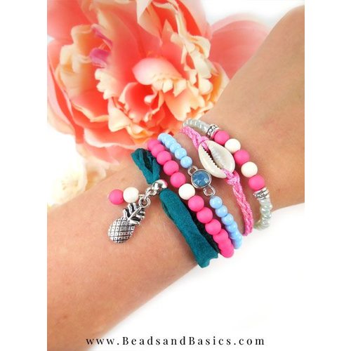 Ibiza Armband met Magneet Sluiting - Video Workshop Ibiza Armband met Magneet Sluiting - Video Workshop