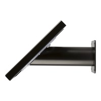 Tablet wall and desk stand Securo 7-8 inch black, coated and solid steel, lockable, cable integration