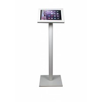 Tablet floor stand Securo 12-13 inch white. Rotatable and lockable (optional)