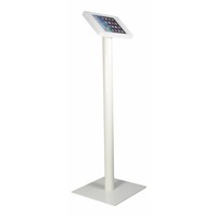iPad pro 9.7" / iPad Air 1/2 black Floor stand Fino - white, with luxury acrylic tablet casing