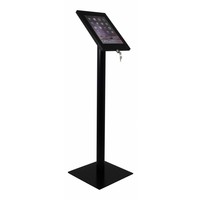Tablet floor stand Securo 12-13 inch black Rotatable and lockable (optional)