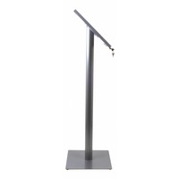Tablet floor stand Securo 12-13 inch grey,rotatable and lockable (optional)