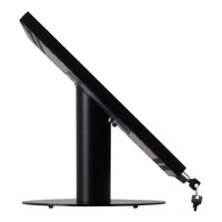 Tablet desk stand Securo 12-13 inch black, rotatable and lockable, cable integration possible, great stability