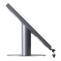 Tablet desk stand Securo 12-13 inch grey, rotatable and lockable, cable integration possible, great stability