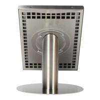 Tablet desk stand Securo 12-13 inch stainless steel, rotatable and lockable, cable integration possible, great stability