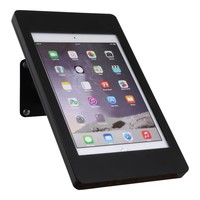 iPad pro 9.7" & iPad Air 1/2 wall or desk mount Fino black, 360° rotation unit, a tilting module (optional)