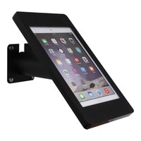 iPad pro 9.7" & iPad Air 1/2 wall or desk mount Fino black, 360° rotation unit, a tilting module (optional)
