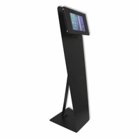 Universal 7-8" tablet floor stand Kiosk Securo, black