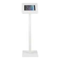 Tablet floor stand Meglio white cassette 9-11 inch with white base