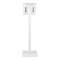 Tablet floor stand Meglio white cassette 9-11 inch with white base