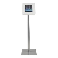 Tablet floor stand Meglio white cassette 9-11 inch with grey base