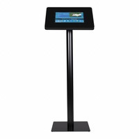 Floor stand Meglio black cassette 12-13 inch with black base